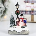 thumbnail image 1 of Christmas Village Houses Decorations Led Light Tree Snowman Figurines Buildings Landscape Lamppost Dector, 1 of 6