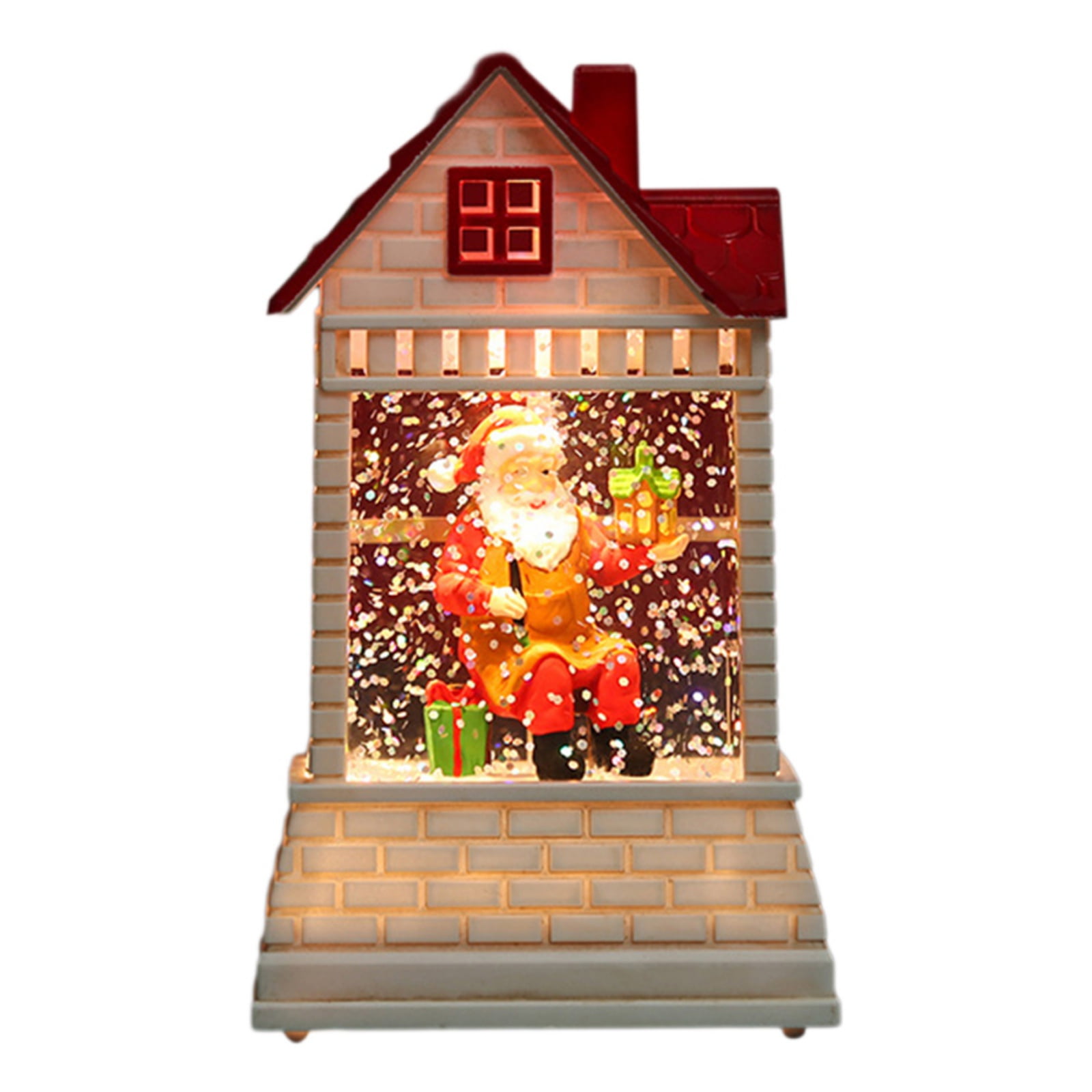 Christmas Village ,LED Lighted Christmas Village Houses with Figurines