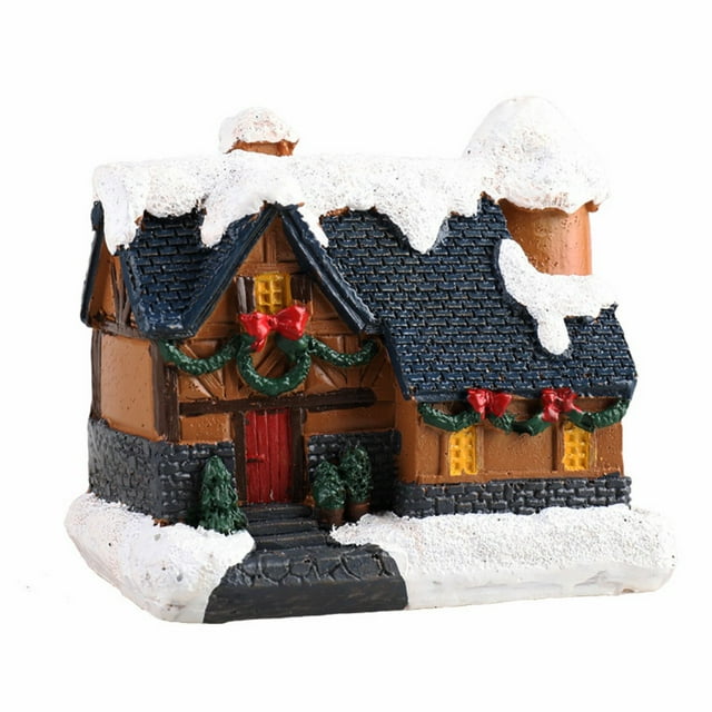 Christmas Village Sets Led Lighted Christmas Village Houses with