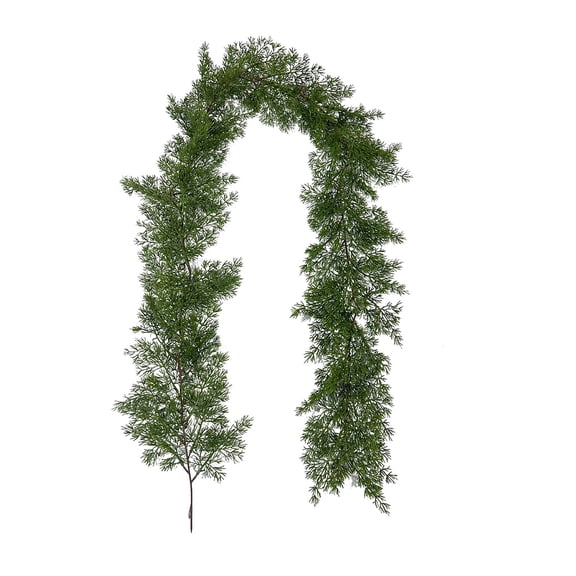 Christmas Vines Plants Pine Cedar Garlands, 74 Inch, Decoration for Home, Hotel, Office, Wedding, Party, Garden Craft, Arch Floral Decor