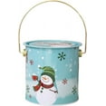 thumbnail image 1 of Christmas Vintage Cookies Jar, Airtight Cookie Storage Containers, Large Kitchen Counter Decorative Tin with Lids for Gift Giving, Santa Claus Pattern, 1 of 3