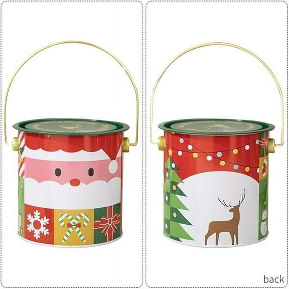 Christmas Vintage Cookies Jar,Cookiess Jars For Kitchen Counter Airtight Jar,Cookies Containers Cookies Tin With Lids,Gift Giving Large Cookies