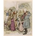 thumbnail image 1 of Christmas Visitors Poster Print By Mary Evans Picture Libraryarthur Rackham (24 X 36), 1 of 4