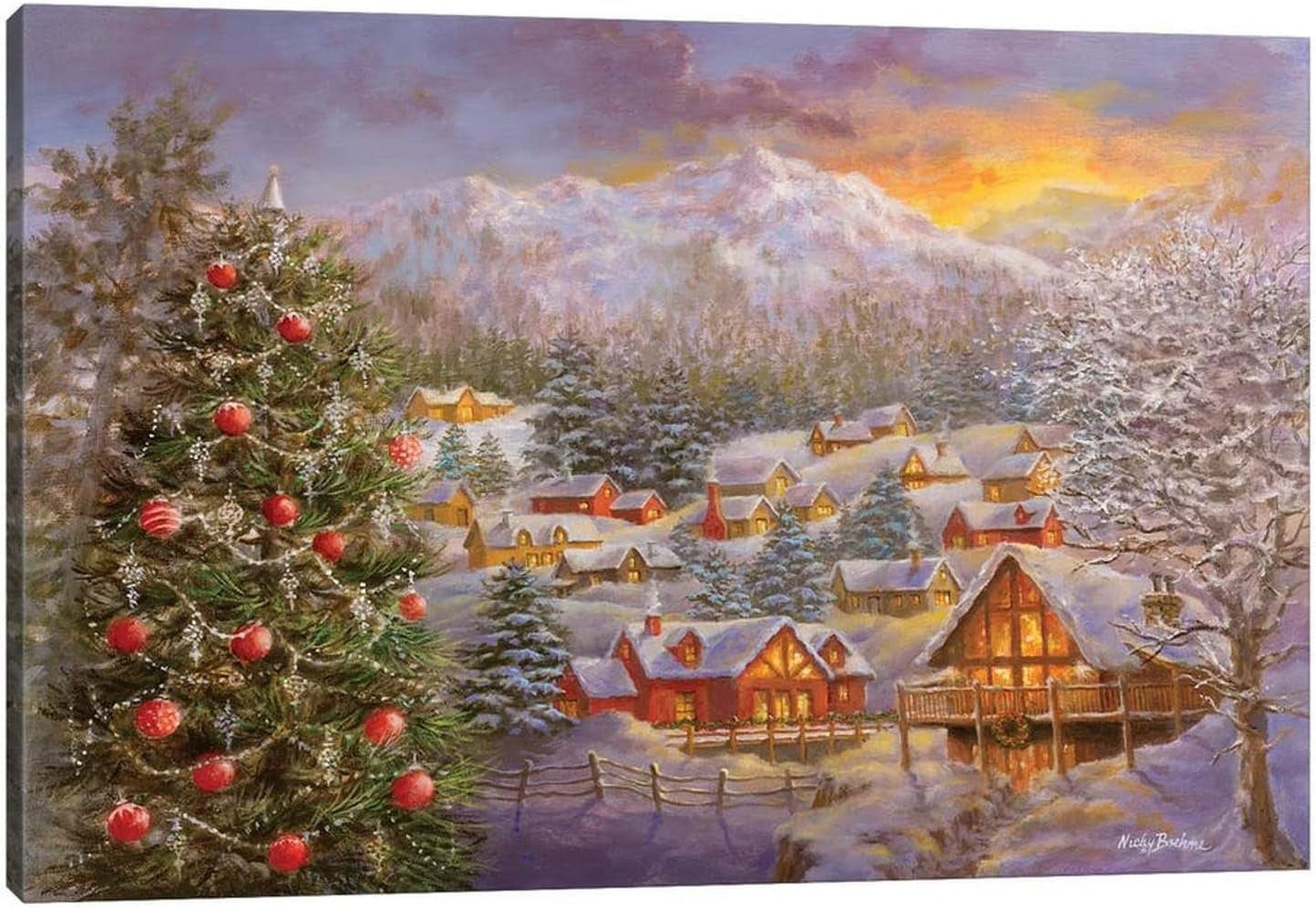 Christmas Wall Art Christmas Canvas Wall Art Christmas Tree Red Christmas Wall Art Christmas Canvas Wall Art Christmas Tree Red