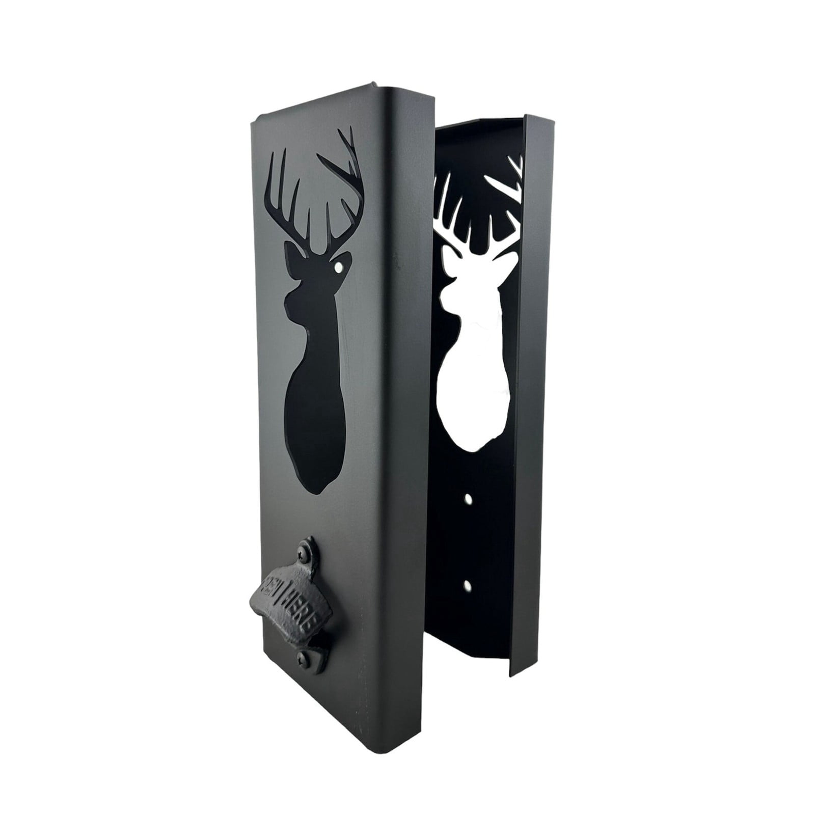 Christmas Wall Decoration 🍻Can Cooler Stand With Deer Head Can Rack