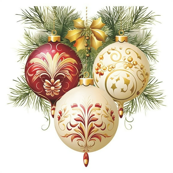 Christmas Wall Stickers Holiday Decorative Colorful Ball Pine Tree Bathroom Toilet Home Decor Removable Adhesive Art 3 Pieces Set Diy Decorations For Kids Room Living Room 3 Stickers 0.07