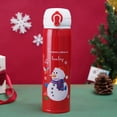 thumbnail image 1 of Christmas Water Bottle, Vacuum Insulated Stainless Steel 16.9oz Cup Thermoses with Locking Cover Leak-Proof Design, Cute Cartoon Christmas Gift for Boys Girls Students, 1 of 8