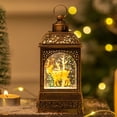 thumbnail image 1 of Christmas Water Lantern Decor - Battery Powered LED Night Light for Home & Parties, Multicolor, 1 of 6