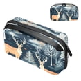 thumbnail image 1 of Christmas Waterproof Oxford Cloth Travel Case for Electronic Devices, USB Organizer, Charger Organizer Travel Case, Phone Cable Organizer - 5.9x9.44x3.14 in, 1 of 6