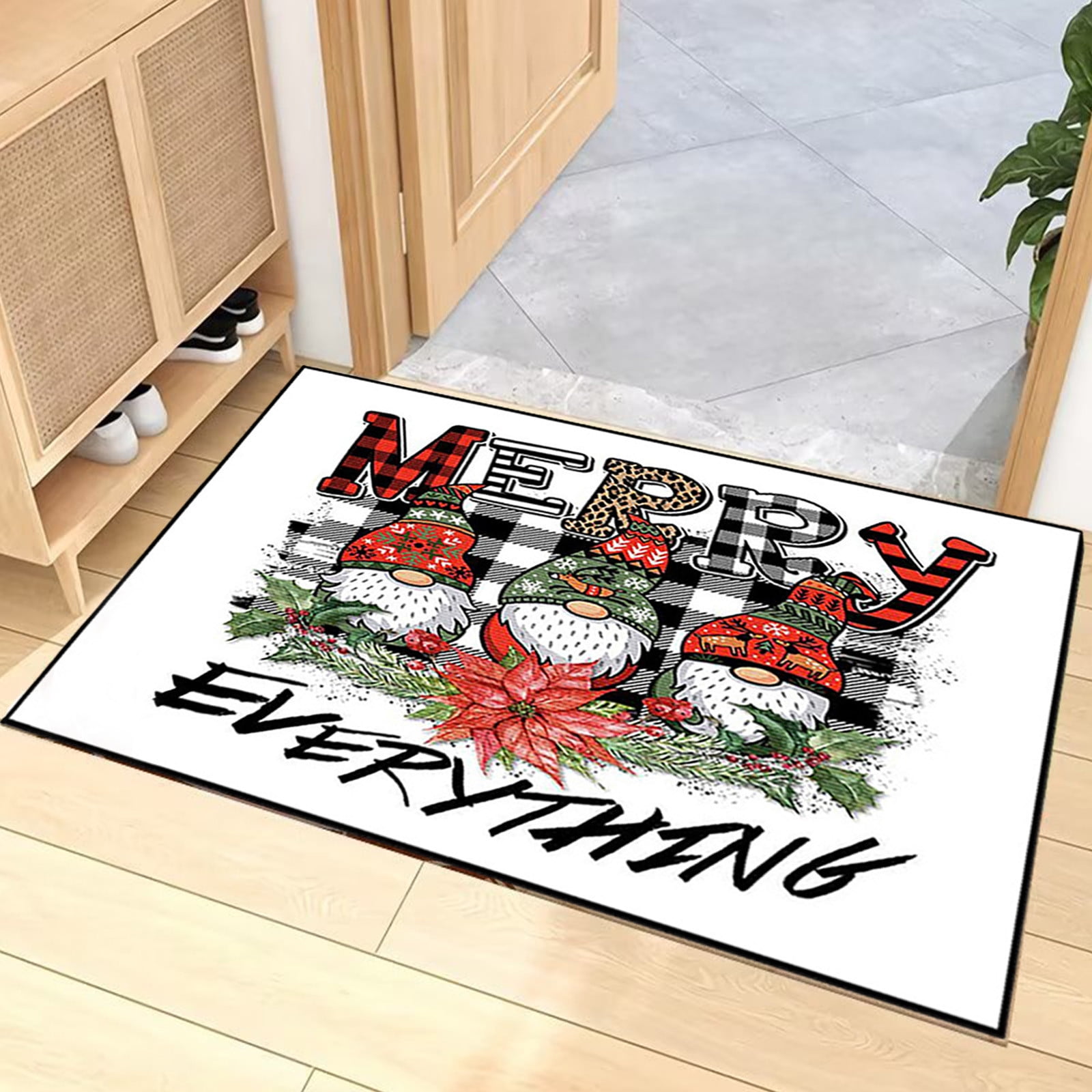 Christmas Doormats Christmas Kitchen Rugs, Christmas Gnome