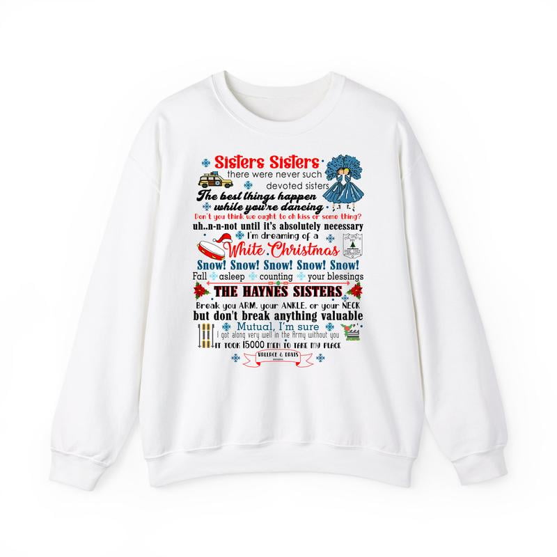 [Christmas] White Christmas Sweat Sweat. Chritstmas Sweat. Gifts Winter
