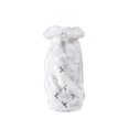 thumbnail image 1 of Christmas White Plush Wine Bottle Cover, Soft Fuzzy Outerwear Decor Adding Party Table Atmosphere for Dinner Restaurant, 1 of 4
