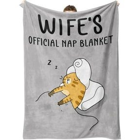 Christmas Wife Gifts for Wifey from Husband - Gifts for Her Blanket, Wife Birthday Gift Ideas, Wedding Anniversary Romantic Gift for Wifey, Valentines Mothers Day Present for Her