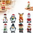 thumbnail image 1 of Christmas Wind Up Toys Assortment 8 Piece Clockwork Motion Toys Stocking Stuffers Party Favors s Gift Set(Multicolor), 1 of 6
