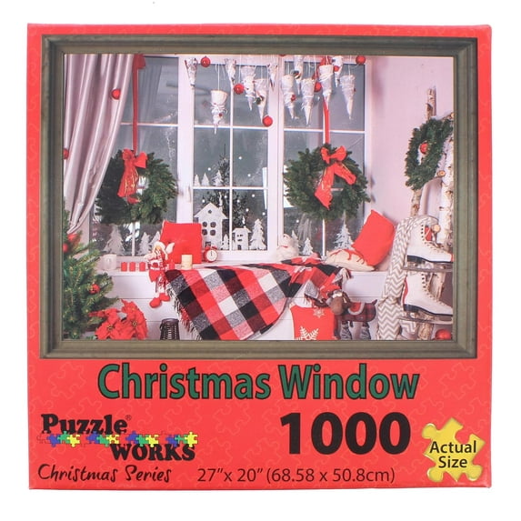 Christmas Window 1000 Piece Jigsaw Puzzle