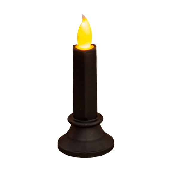 Christmas Window Candle Lights, Dusk to Dawn Sensor Turns Candle on in Dark and Off in Light, 4.33 "LED Battery Powered Candles for Indoor Table Party Decorations - Set of 12 B
