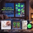 thumbnail image 1 of Christmas Window Clings Glow in Dark Stickers for Glass Windows Holiday Decor by OVFUIZ, 1 of 7