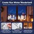 thumbnail image 1 of Christmas Window Clings Removable Decals for Glass Windows Holiday Decor by OVFUIZ, 1 of 7