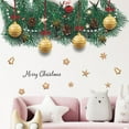 thumbnail image 1 of Christmas Window Clings Self Adhesive Christmas Window Clings Stickers Christmas Balls Window Decals Clings for Glass Window Xmas Holiday Home Office School Decorations, 1 of 8