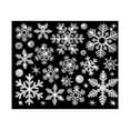 thumbnail image 1 of Taicans Christmas Window Clings Snowflakes Window Decals Static Window Stickers for Christmas Decorations Windows Décor Ornaments Xmas Party Supplies Thanksgiving Party Décor, 1 of 2