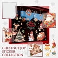 thumbnail image 1 of Christmas Window Clings for Glass Windows, Cute Santa Claus Snowman Window Display Door Wall Stickers Holiday Party Supplies, 1 of 5