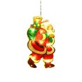 thumbnail image 1 of Christmas Window Hanging Lights, Acrylic Decorative Lights for Holiday Windows, Santa, Snowman, Reindeer & More, Battery Powered Christmas Lights, 1 of 5