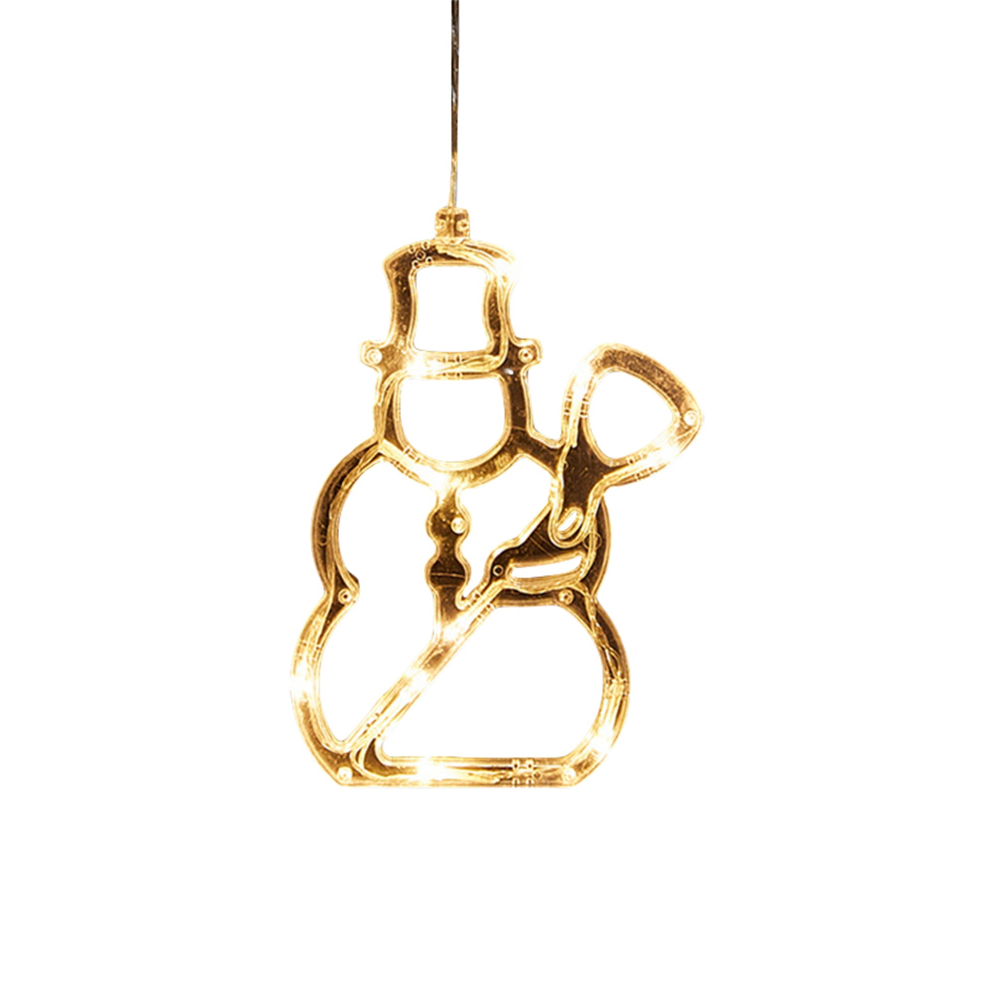 Christmas Window Lights Battery Operated Light Up Hanging Lights