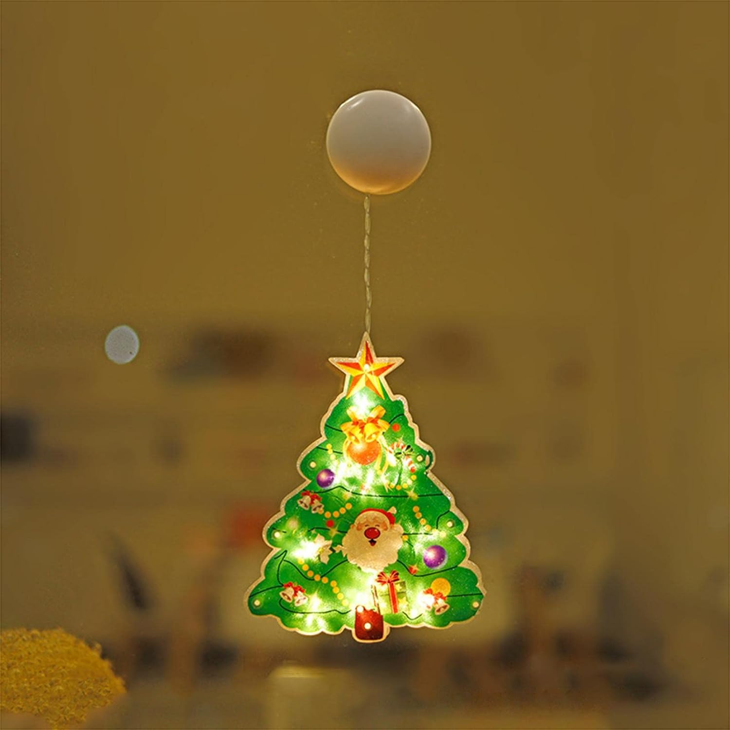 Christmas Window Lights, IsEasy Christmas Window Hanging lights, Home