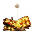 thumbnail image 1 of Christmas Window Lights, Warm LED Hanging Window Decorative Lamp Battery Operated for Fireplace Wall Front Door Xmas Holiday Indoor Home Decor, 1 of 7