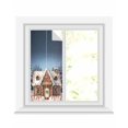 thumbnail image 1 of Christmas Window Privacy Film Stained Glass Window Film Decorative Windows Cover Static Windows Cling for Glass Door Blue Pink Farmhouse Xmas Tree Snowflake Stickers for Bathroom 19.6"x39.3", 1 of 7