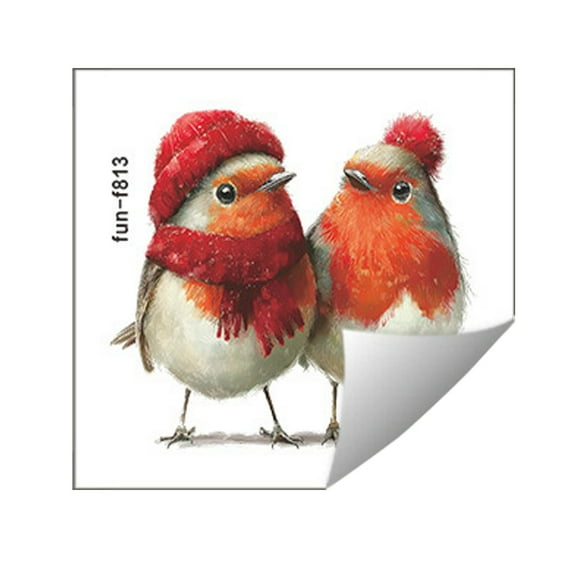 Christmas Window Stickers for Glass Doors & Windows – Removable Holiday Wall Decals for Home, Classroom, Nursery – Self-Adhesive Festive Decorations