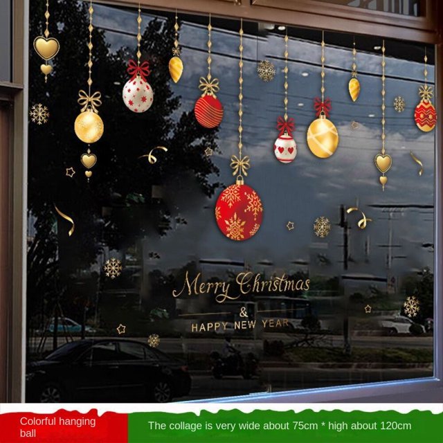 Christmas Windows Clings Stickers, Window Decals, Stickers for Windows