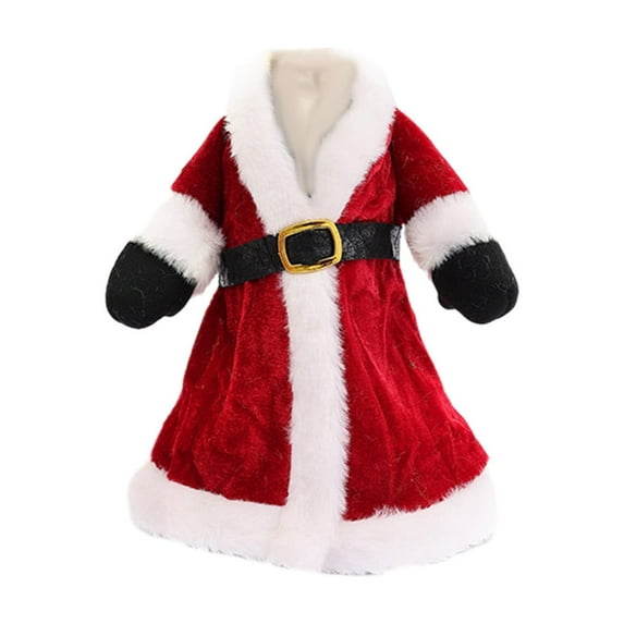 Christmas Wine Bottle Covers Decoration Plush Xmas New Year Dining Table Decor Party Gift