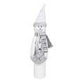 thumbnail image 1 of Christmas Wine Socks Frosty, White, 1 of 1