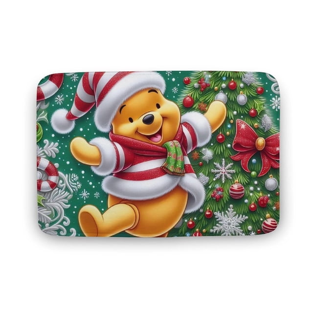 Cozy Winnie the Pooh Christmas Bathroom Decor for Festive Joy