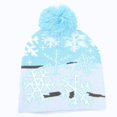 thumbnail image 1 of Christmas Winter Beanie Hat for Adult Graphic Knit Warm Headwear Cap Pompom Cute Holiday Xmas Women Men Beanies, 1 of 2