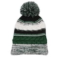 thumbnail image 1 of Christmas Winter Holiday Pom Pom Team Beanie Winter is Coming Soft Warm Head Hat Beanie - Forest Green, 1 of 8