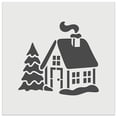 thumbnail image 1 of Christmas Winter House DIY Cookie Wall Craft Stencil - 9.0 Inch, 1 of 5