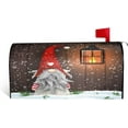 thumbnail image 1 of Christmas Winter Snowflakes Magnetic Mailbox Cover,Mailbox Wraps Post Letter Box Cover Outdoor Home Garden Decor Standard Size 21x18 in, 1 of 7