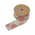 thumbnail image 1 of Christmas Wired Edge Ribbons 2 Inch Wide Wired Ribbons Christmas Printed Wired Ribbon Roll for DIY Christmas Wreath Bows Crafts Decoration, C, 1 of 7