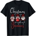 thumbnail image 1 of Christmas With Gnomies Xmas Gnomes Family Women Men Kids T-Shirt, 1 of 4