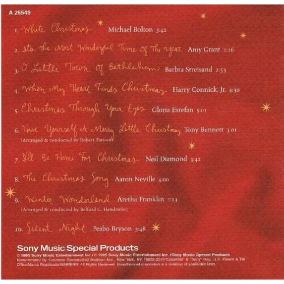 Christmas With the Stars – Audio CD – VERY GOOD Audio CD and Assorted Music Collection – Very Good - Sold by gmusic