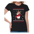 thumbnail image 1 of Christmas Women Shirt Funny Jesus Shirts for Women Jesus Dancing T-Shirt Happy Holiday Gifts Ladies Christian Xmas Tee for Her Funny Christmas Shirts Merry Christmas Tee Jesus Dance Shirt for Women, 1 of 4