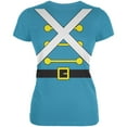 thumbnail image 1 of Christmas Women's Juniors Toy Soldier Costume Short Sleeve Graphic Tee, 1 of 1
