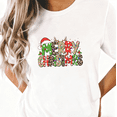 thumbnail image 1 of Christmas Women’s T-Shirt - Cute Holiday Shirts | Adult Christmas Tee with Festive Prints, 1 of 8