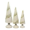 thumbnail image 1 of Christmas Wood Grain Tree W/Pinecones Polyresin Greenery Cone Shape 54312A, 1 of 3
