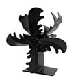 Christmas Wood Stove Fan Heat Powered 4 Blade Wood Stove Fan Non