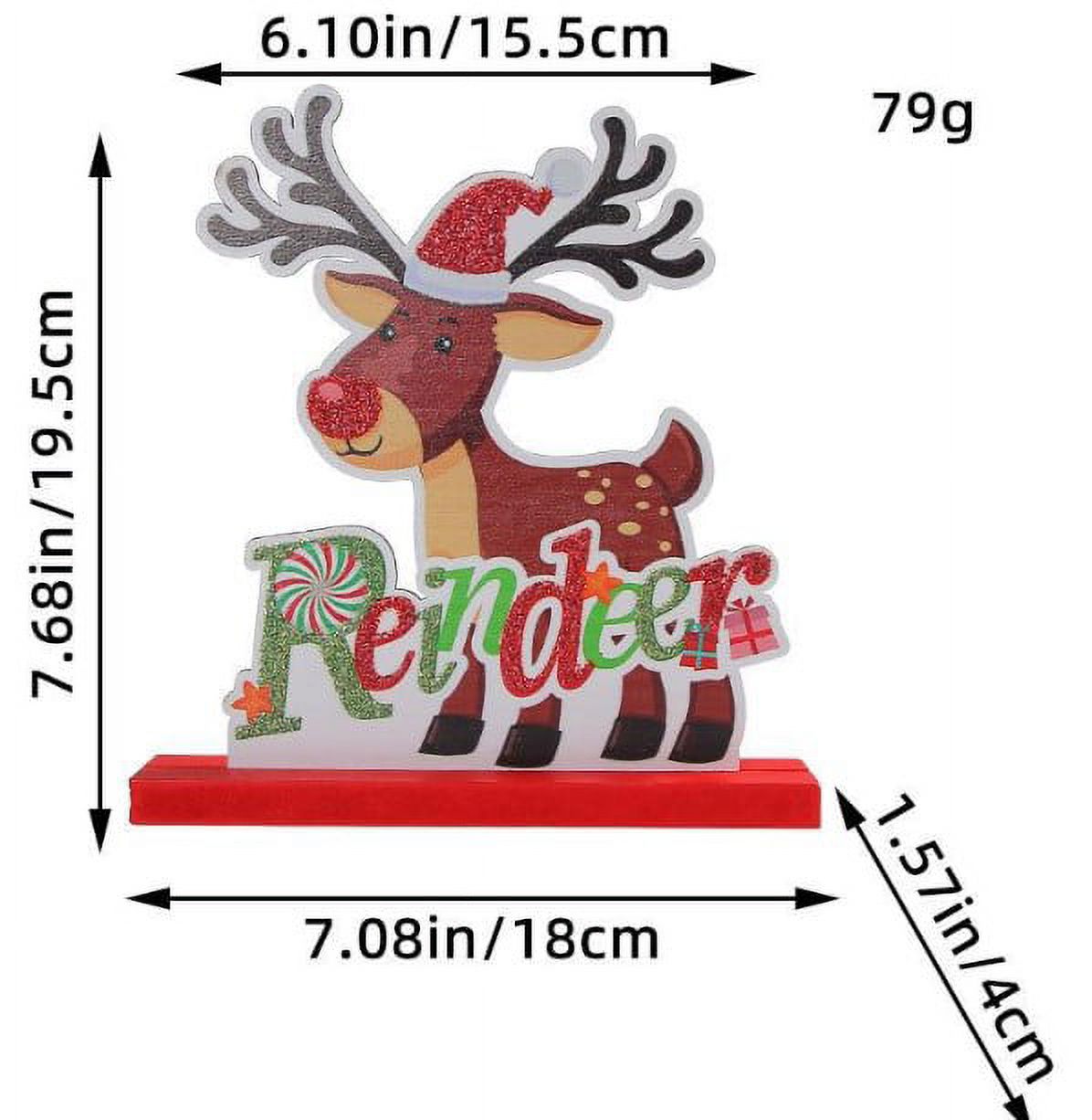 Christmas Wood Table Centerpiece Christmas Wood Table Sign Christmas