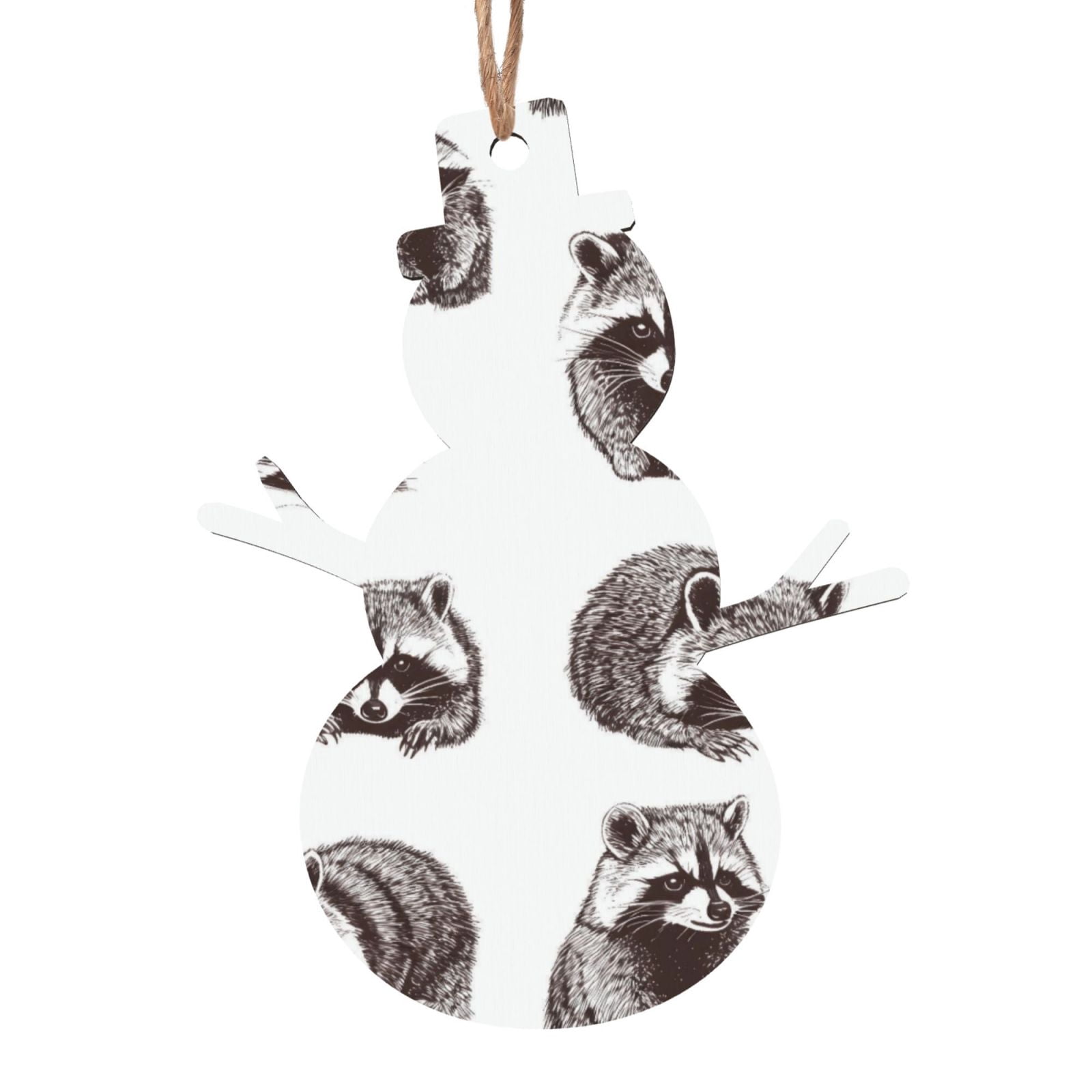Christmas Wooden Pendant Is Not Easy To Fade Light Durable Variety Of ...