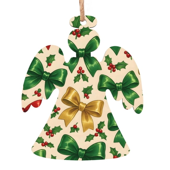 Christmas Wooden Pendant Is Not Easy To Fade Light Durable Variety Of ...